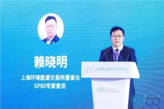 2023绿金论坛|赖晓明:建设更加有效、更有活力、更具国际影响力的碳市场